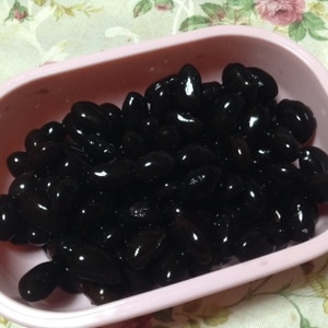 三温糖ｄｅ❤黒豆の甘煮❤ 